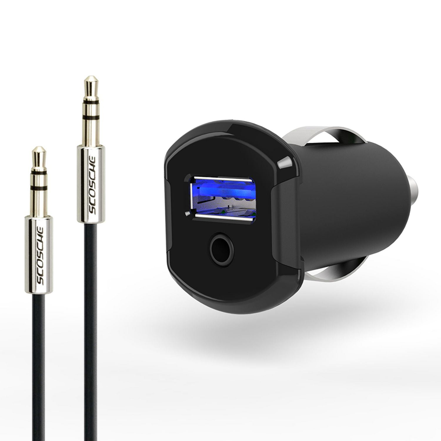 Scosche Car Auxin Audio Convertor Cable for Lightening Devices