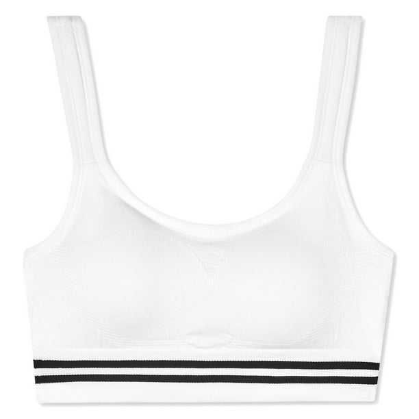 Advantage Sports Bra - White – Blockout Clothing