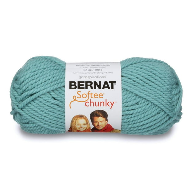 Bernat® Softee® Chunky™ Yarn, Acrylic 6 Super Bulky, 3.5oz/100g, 108