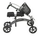Drive Medical Silver Dual Pad Steerable Knee Walker Knee Scooter with Basket - image 3 of 6