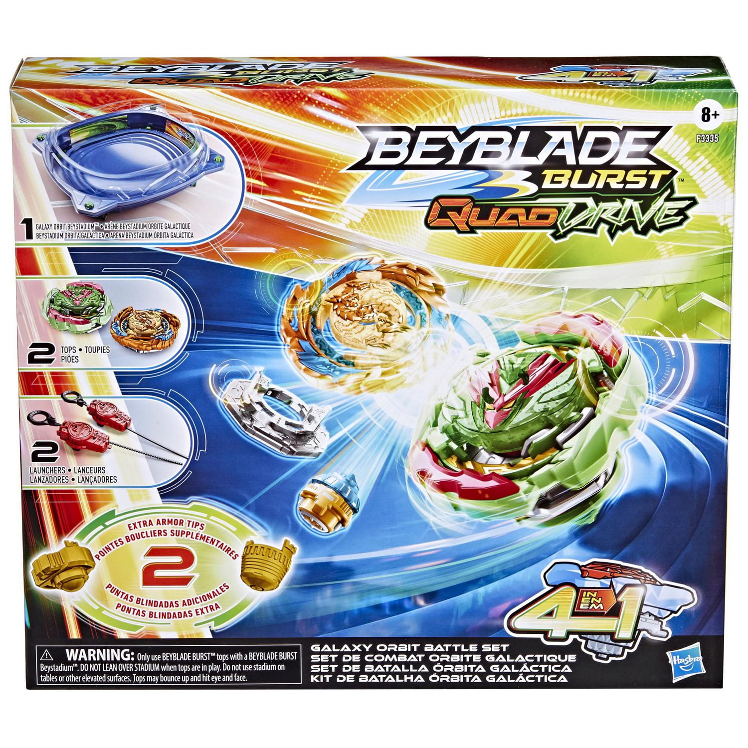 Playset beyblade set de combat store double surface