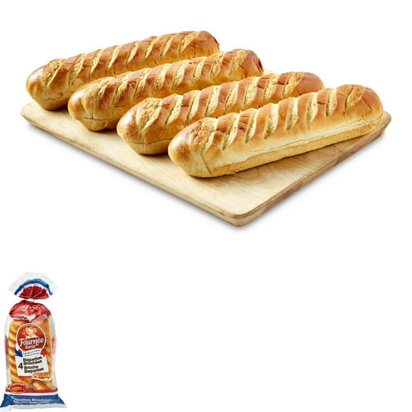 La Fournée Dorée Brioche Baguettes, 4 pieces, 340 g total