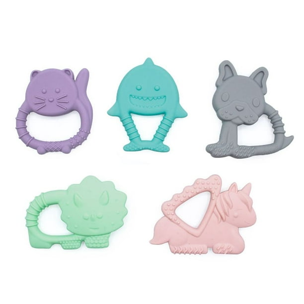 Silicone Teethers 5 Pack - Walmart.ca
