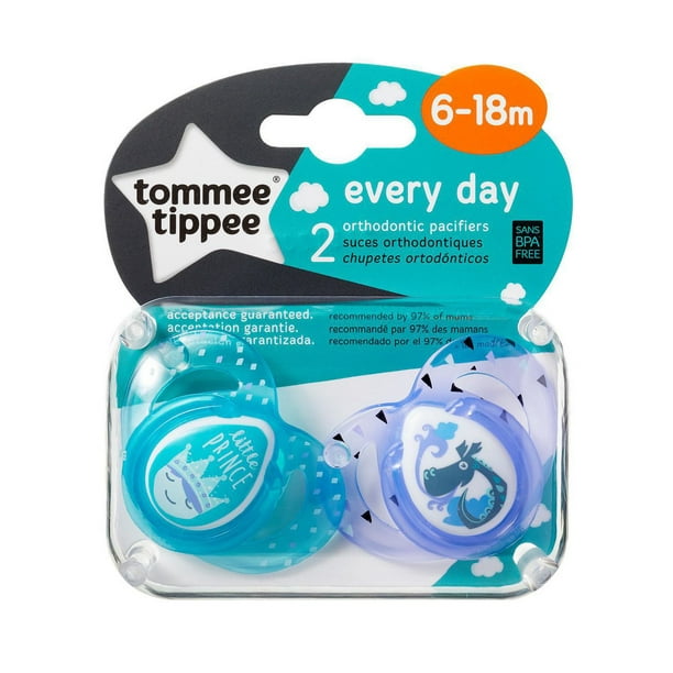 Sucettes Closer to Nature forme naturelle Jour de Tommee Tippee