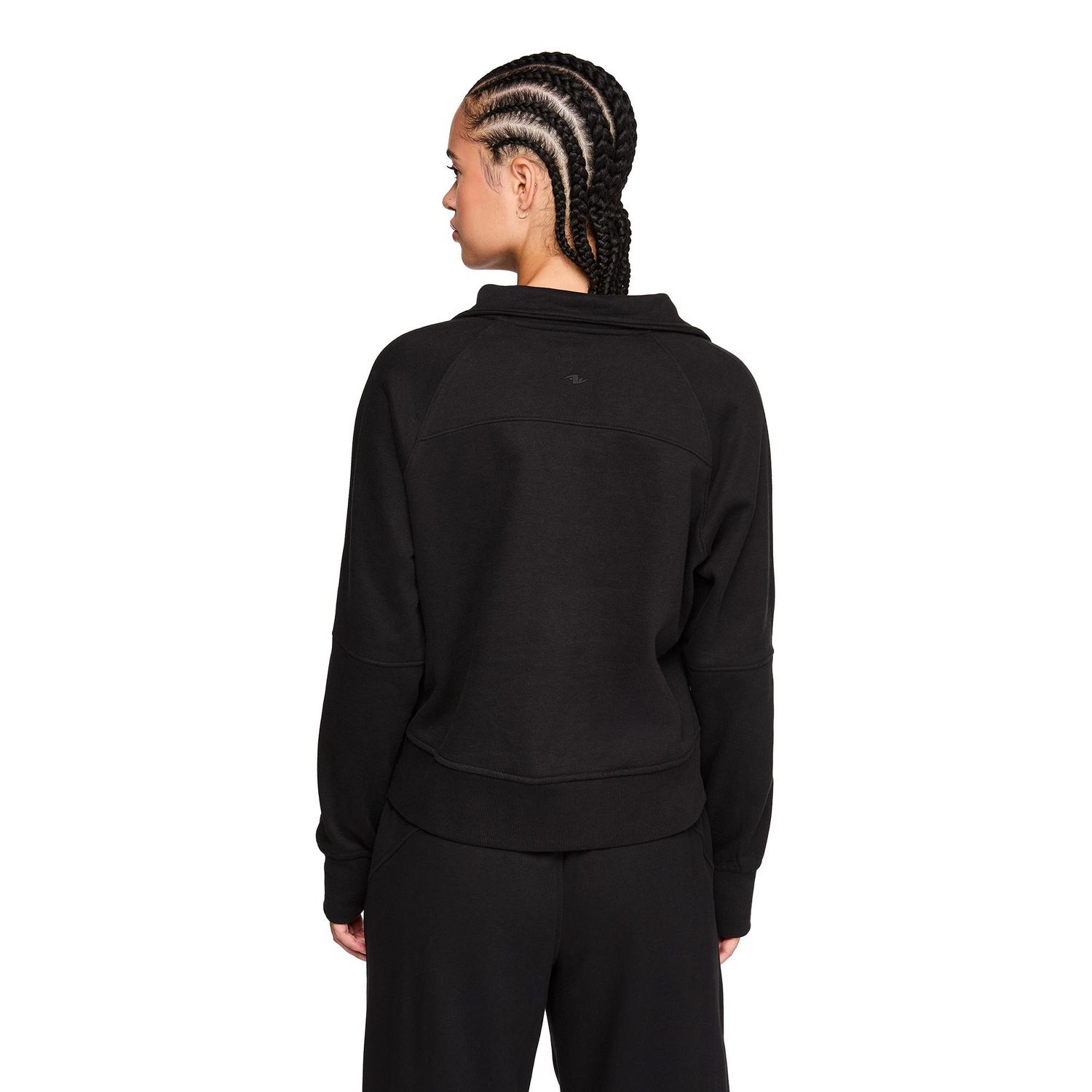 Coton ouaté à demi-fermeture éclair Athletic Works pour femmes