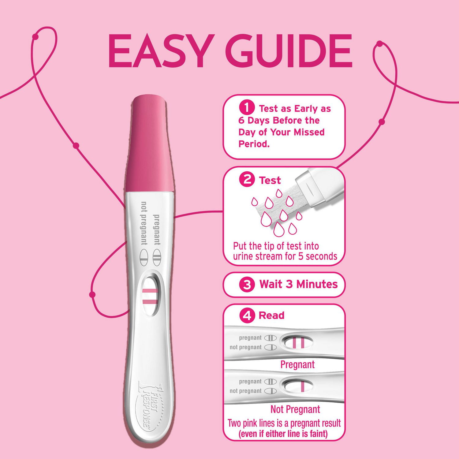 First RESPONSE™ Early Result Pregnancy Test, 1 test