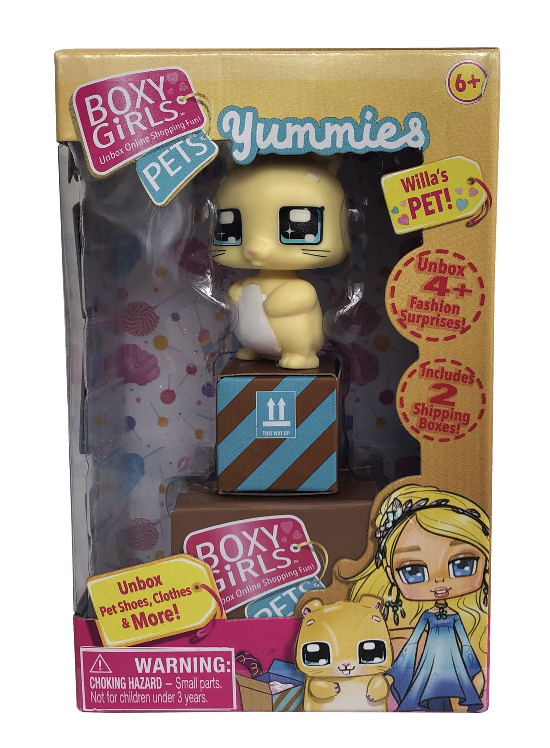 Boxy Girl Pets Yummies Walmart