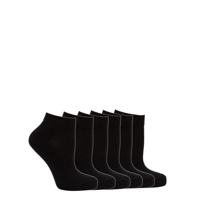 Athletic Works Ladies' 6-Pack Anklet Socks