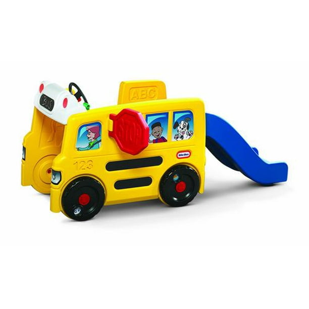 little tikes school bus activity gym for sale