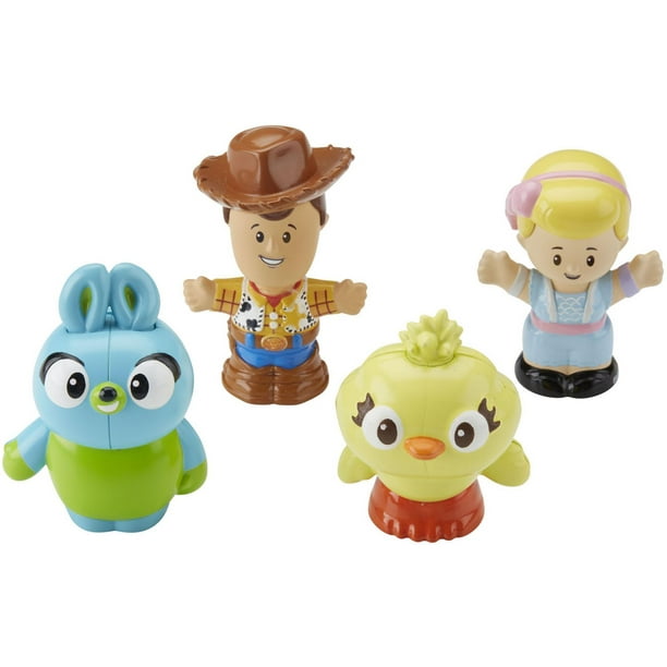 Little People Disney Pixar Toy Story 4 Woody and Friends 4-Pack 