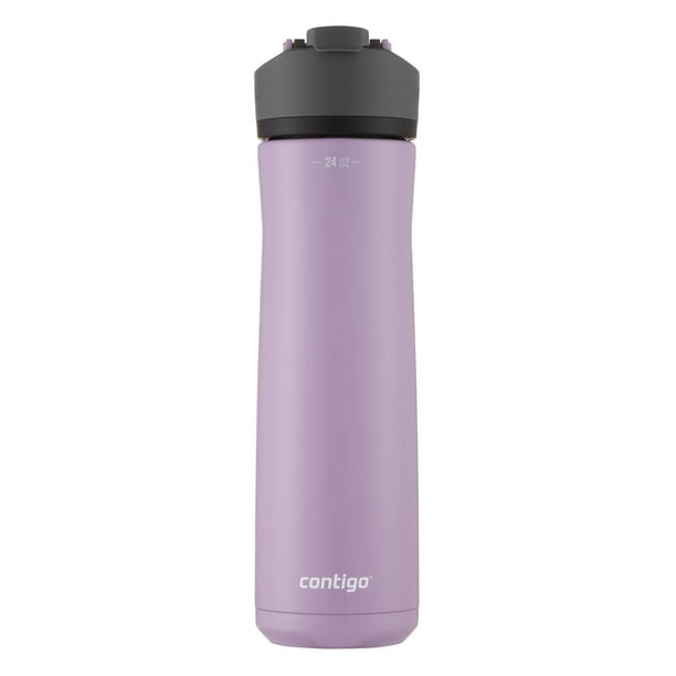 Contigo 24oz Stainless Steel Leakproof Water Bottle with Straw & Handle,  Keeps Drinks Cold 24hrs & Hot 6hrs - 2 Pack