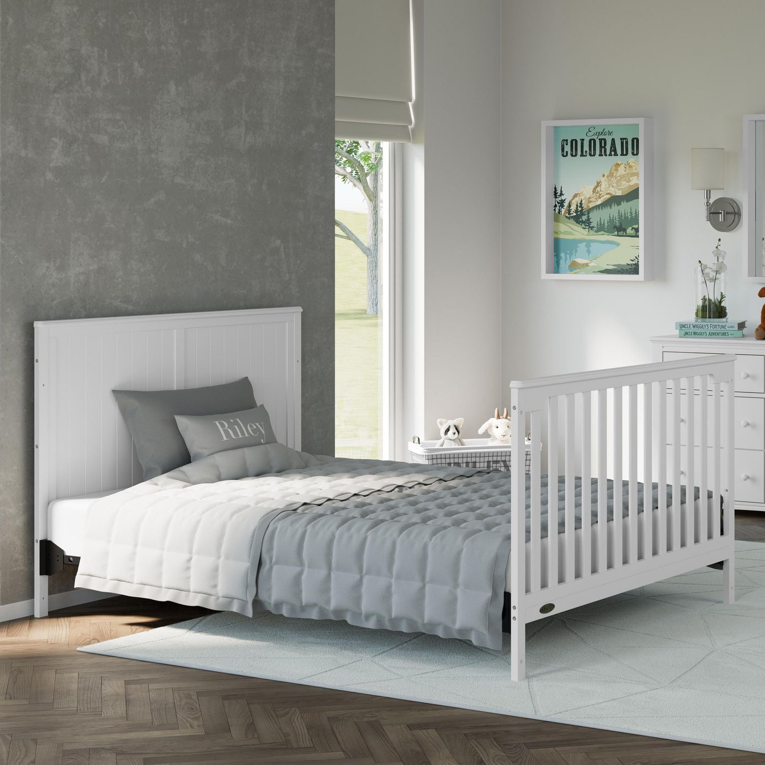 Graco crib conversion rails on sale