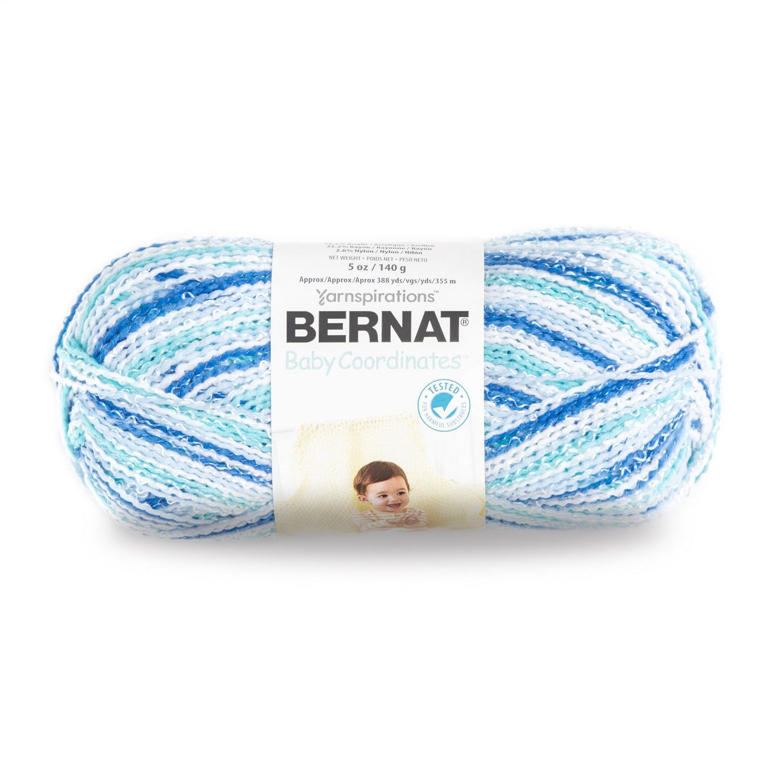 BERNAT BABY COORDINATES OMBRE YARN (125G/4.25OZ), BUDDY BLUE Walmart Canada