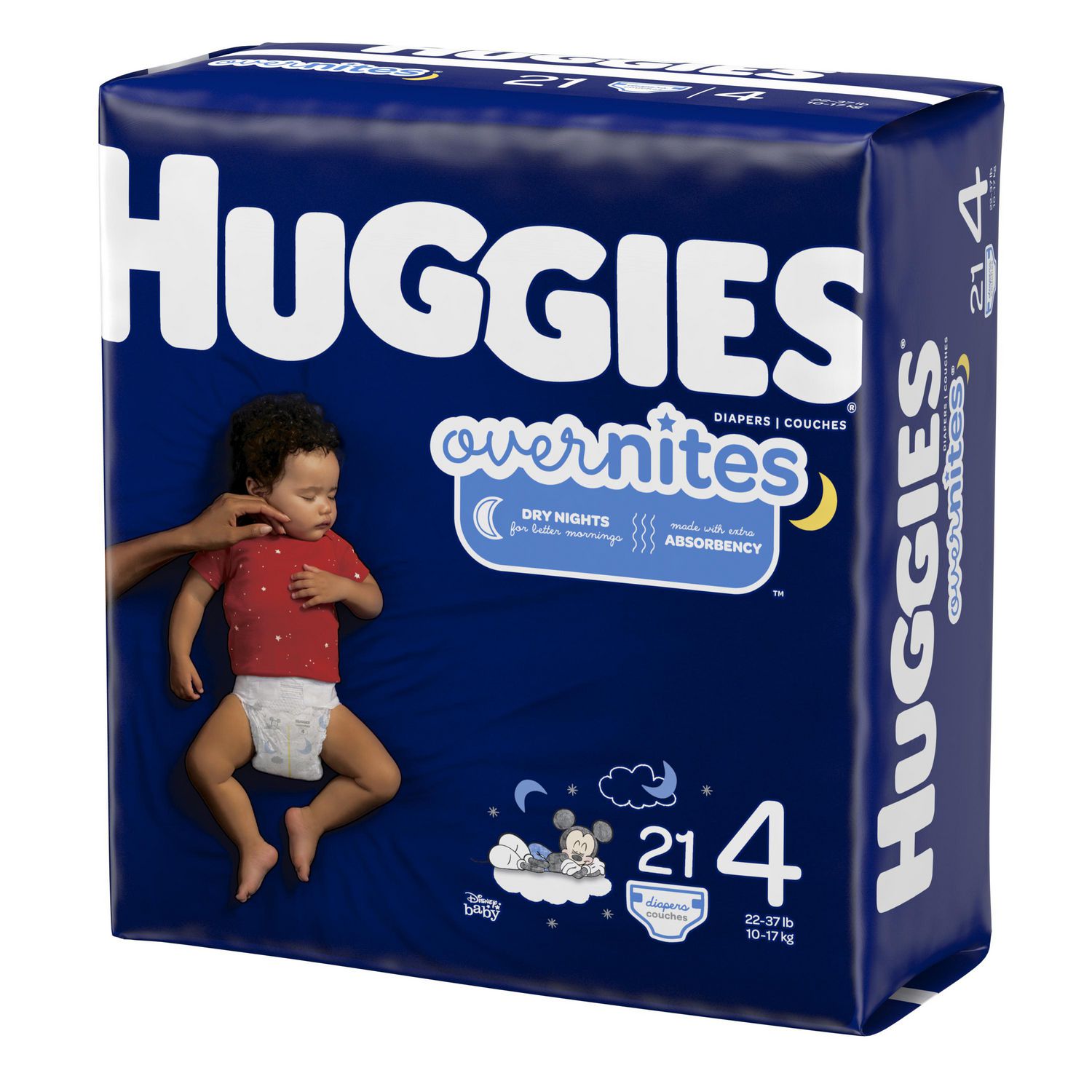 walmart huggies overnight size 5