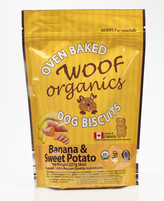 Woof Organics Banana Dog Treats | Walmart Canada