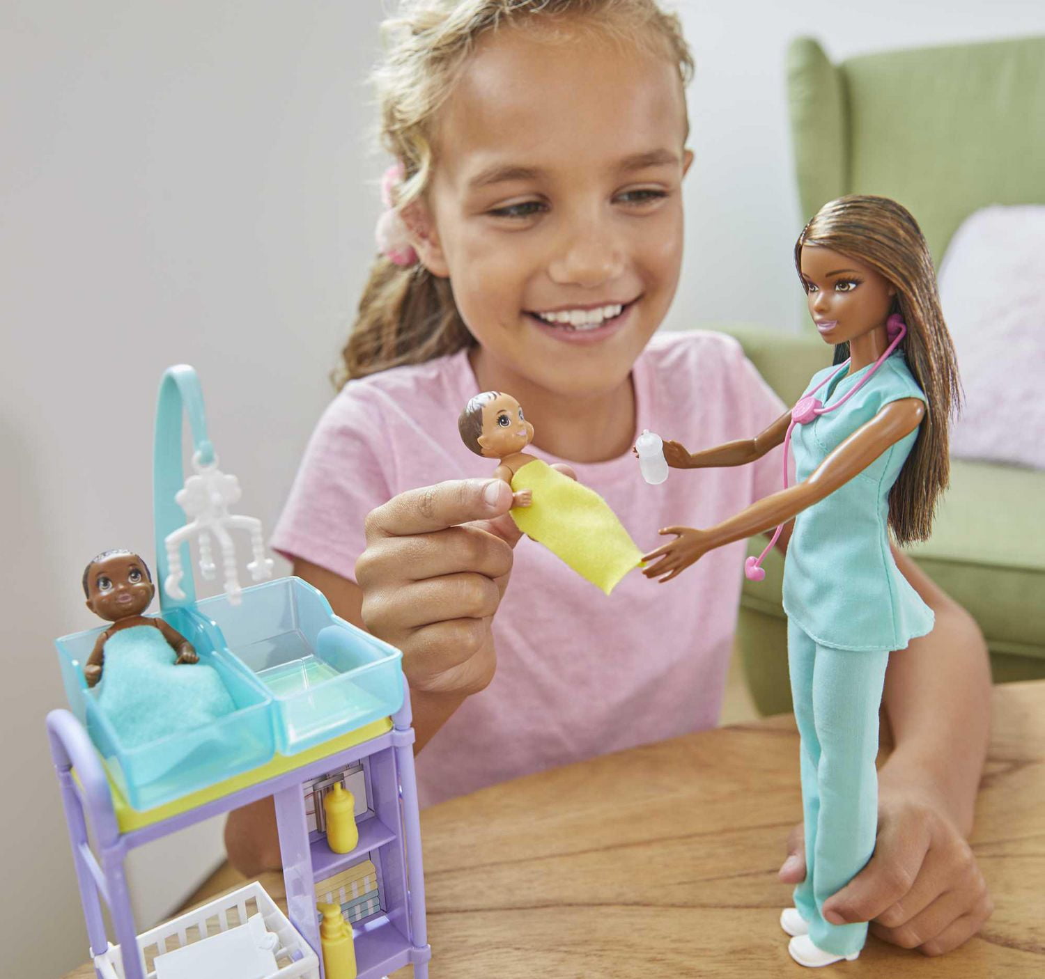 Barbie Baby Doctor Doll Playset Walmart