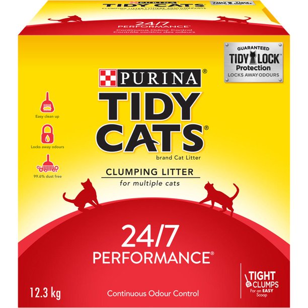 Tidy Cats Clumping Cat Litter; 24/7 Performance Walmart.ca