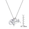 thumbnail image 2 of Quintessential Sterling Silver "YOU ARE MY HERO" Necklace, 2 of 4