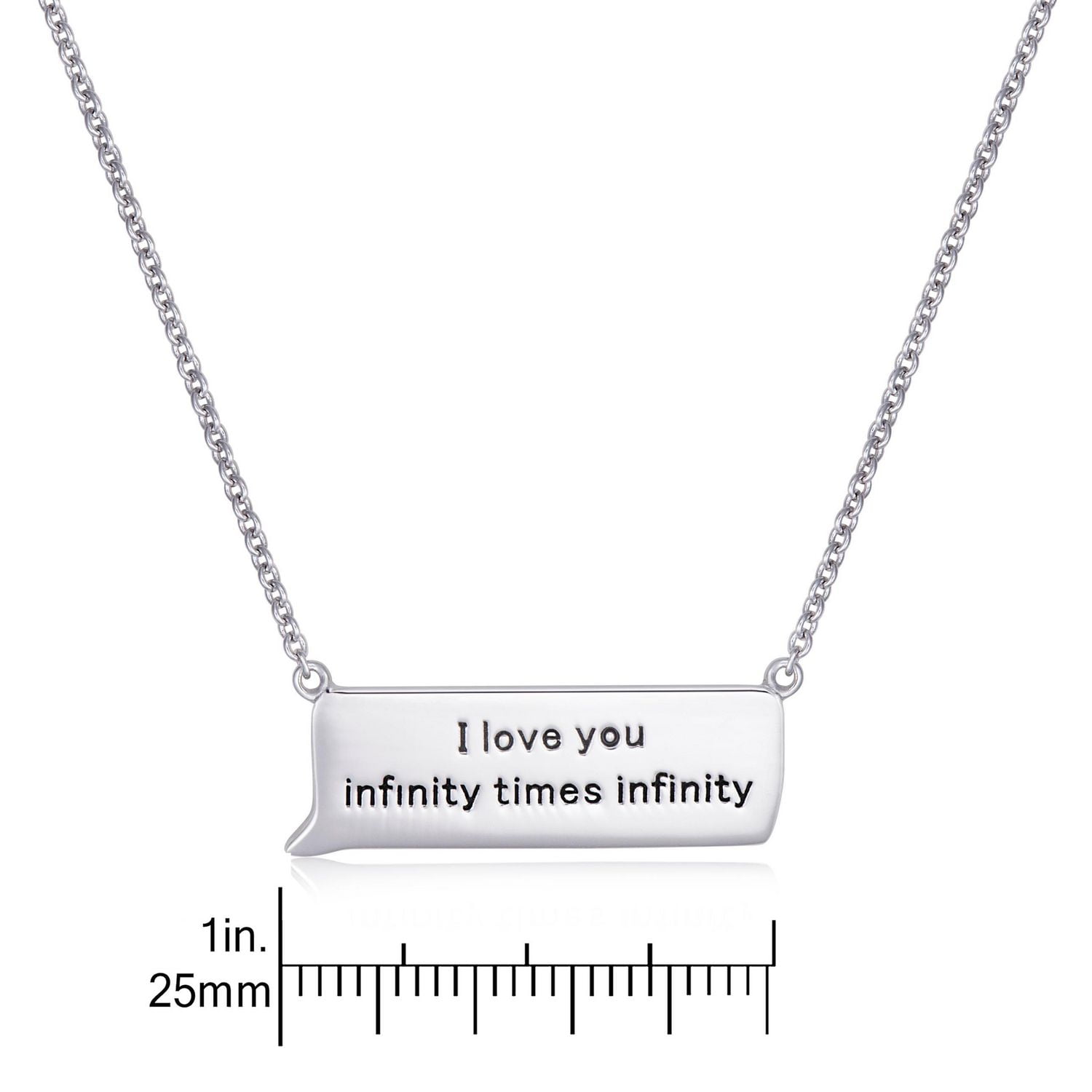 Infinity times sale infinity necklace