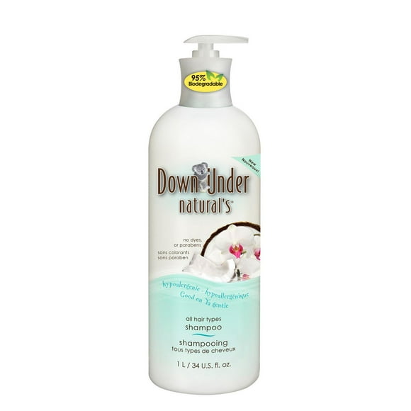 Down Under Natural's Hypoallergenic Shampoo, 1 L, Shampoo