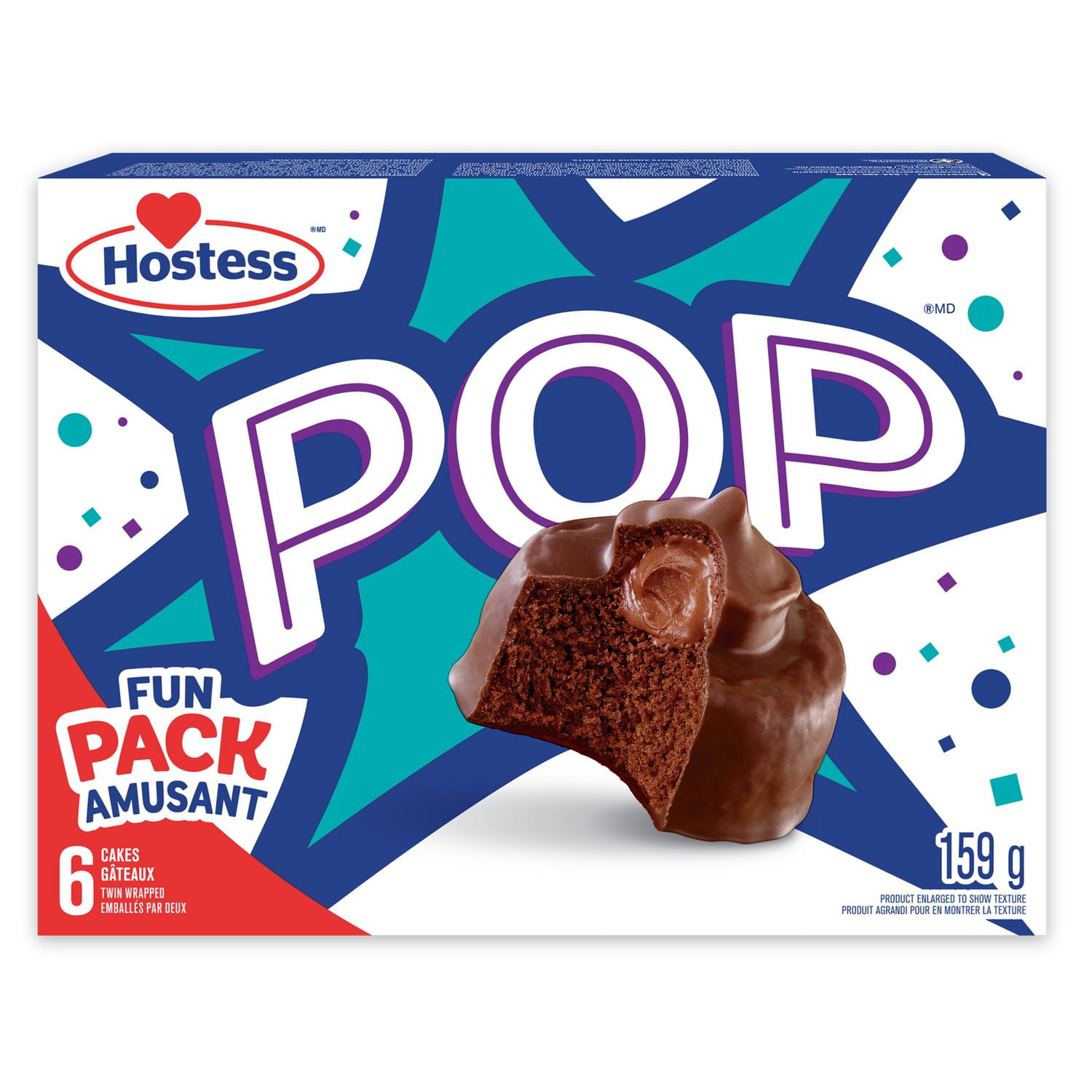 Hostess POP Chocolate Cakes (Pack of 6) Walmart Canada