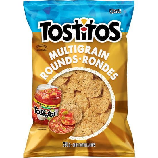 Chips tortilla et aux rondes multigrains de Tostitos