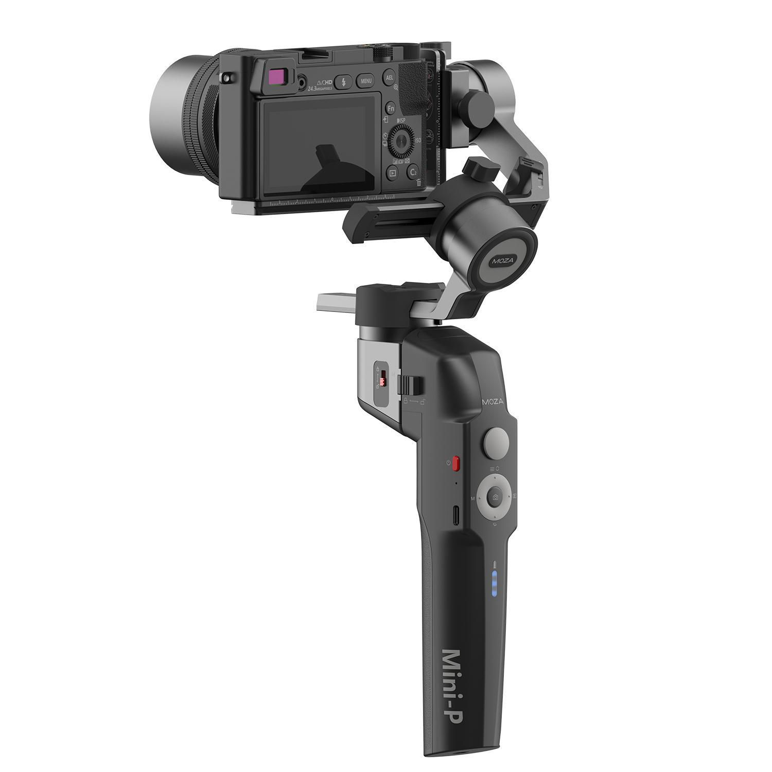 Moza Mini-P 3-axis Gimbal Stabilizer for Smartphones Action