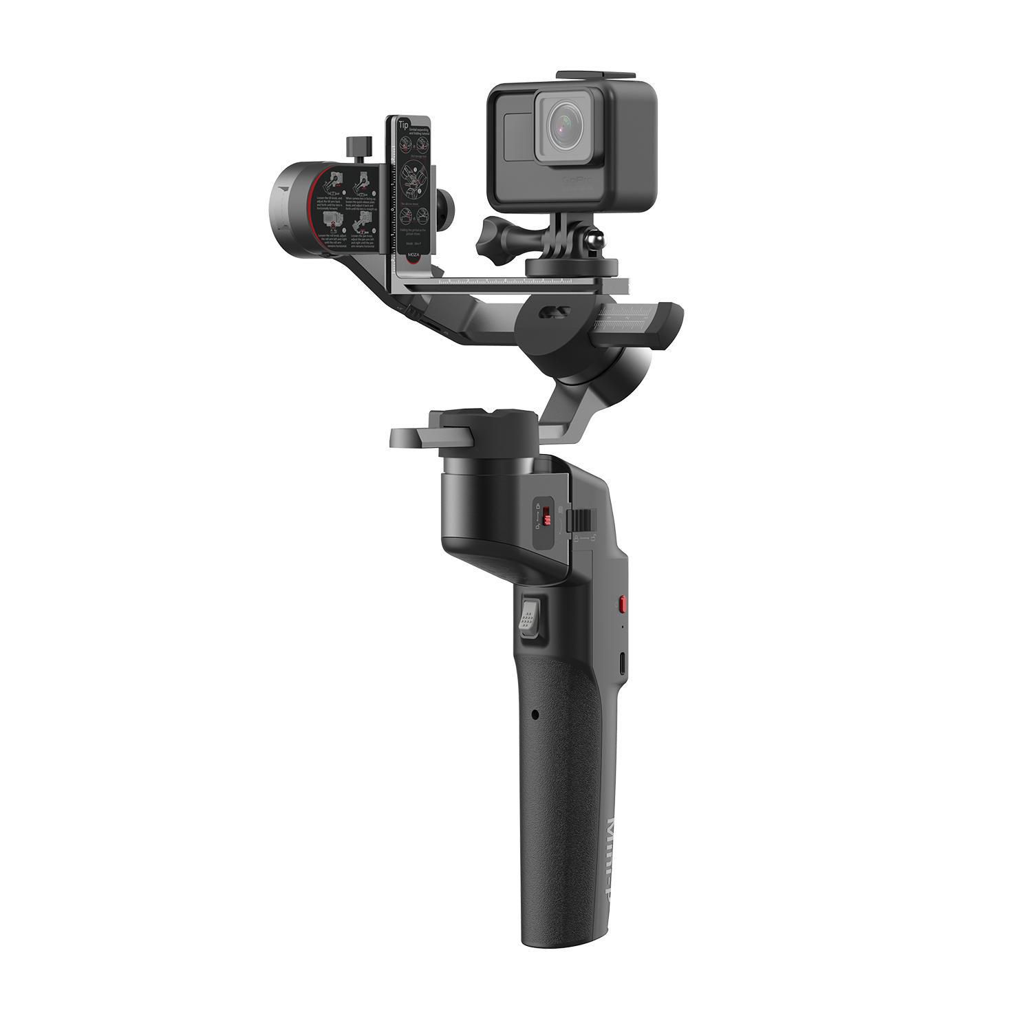 Moza Mini-P 3-axis Gimbal Stabilizer for Smartphones Action