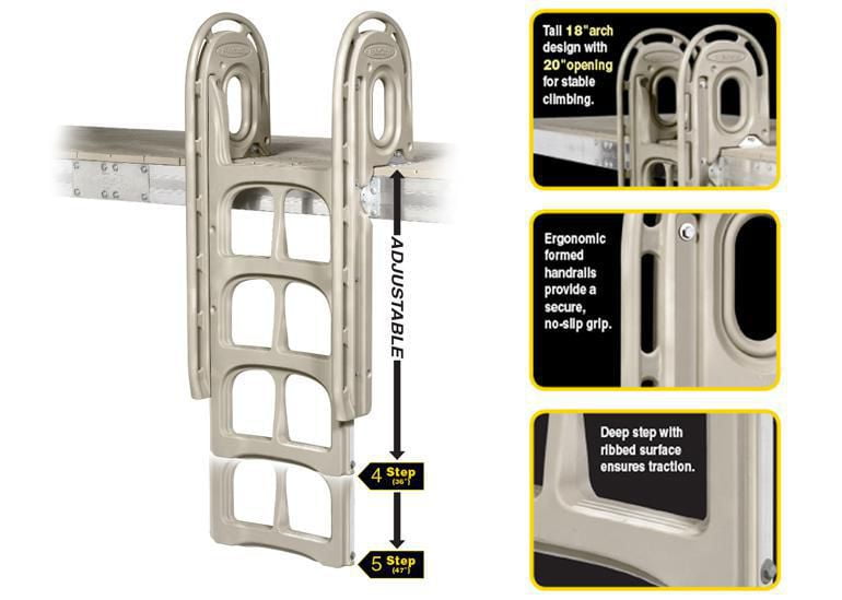 Portable deals dock ladder