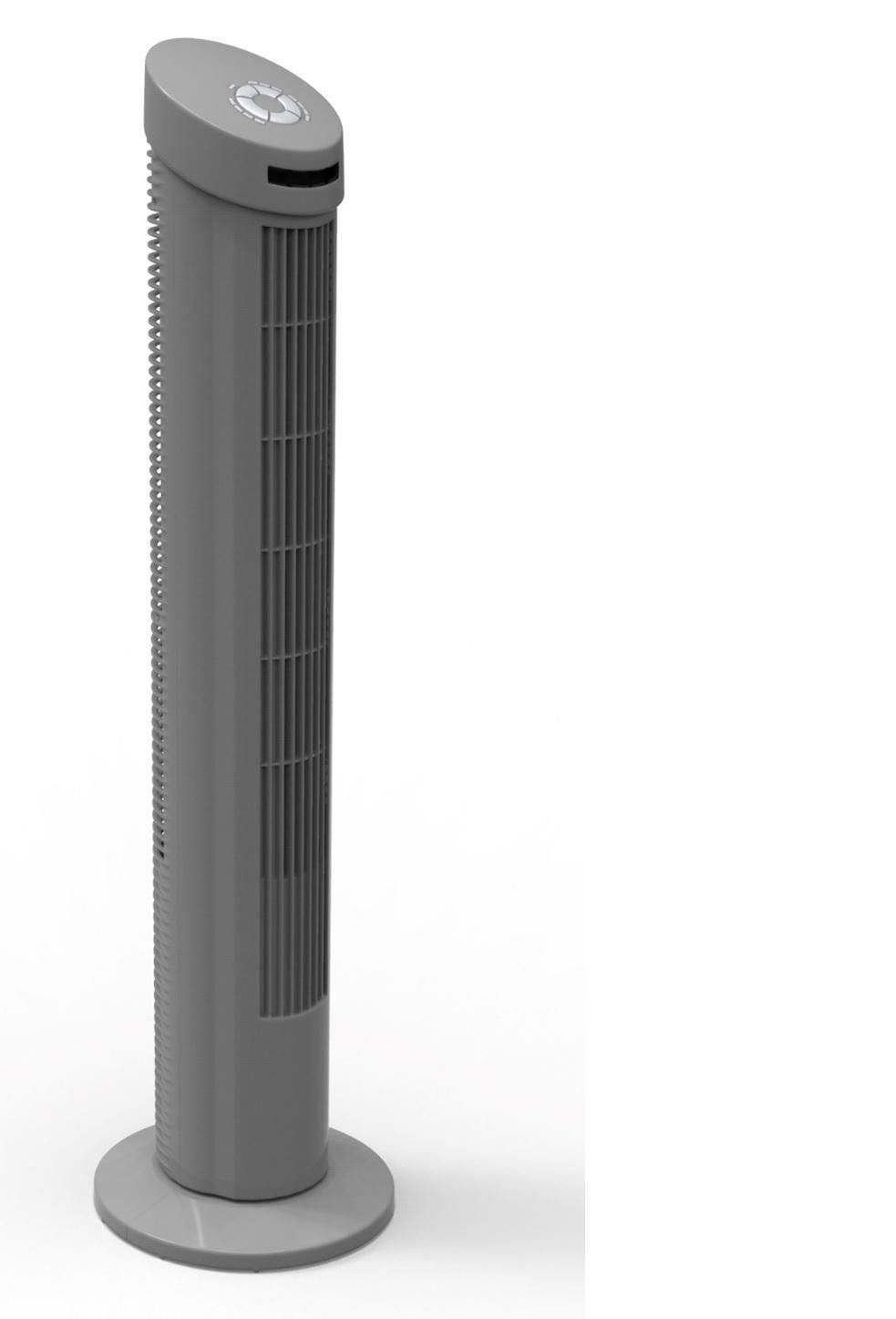 Seville Classics UltraSlimline 40'' Oscillating Tower Fan w/ Remote, Gary | eBay