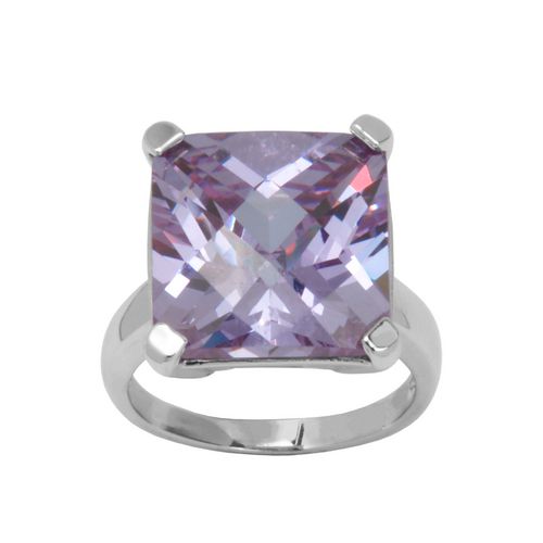 PAJ Sterling Silver Lavender Cubic Zirconia Cocktail Ring Walmart Canada