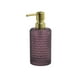 Hometrends Dahlia Verre Lotion Pompe ou distributeur de savon Violet sureau Distributeur de savon – image 1 sur 7