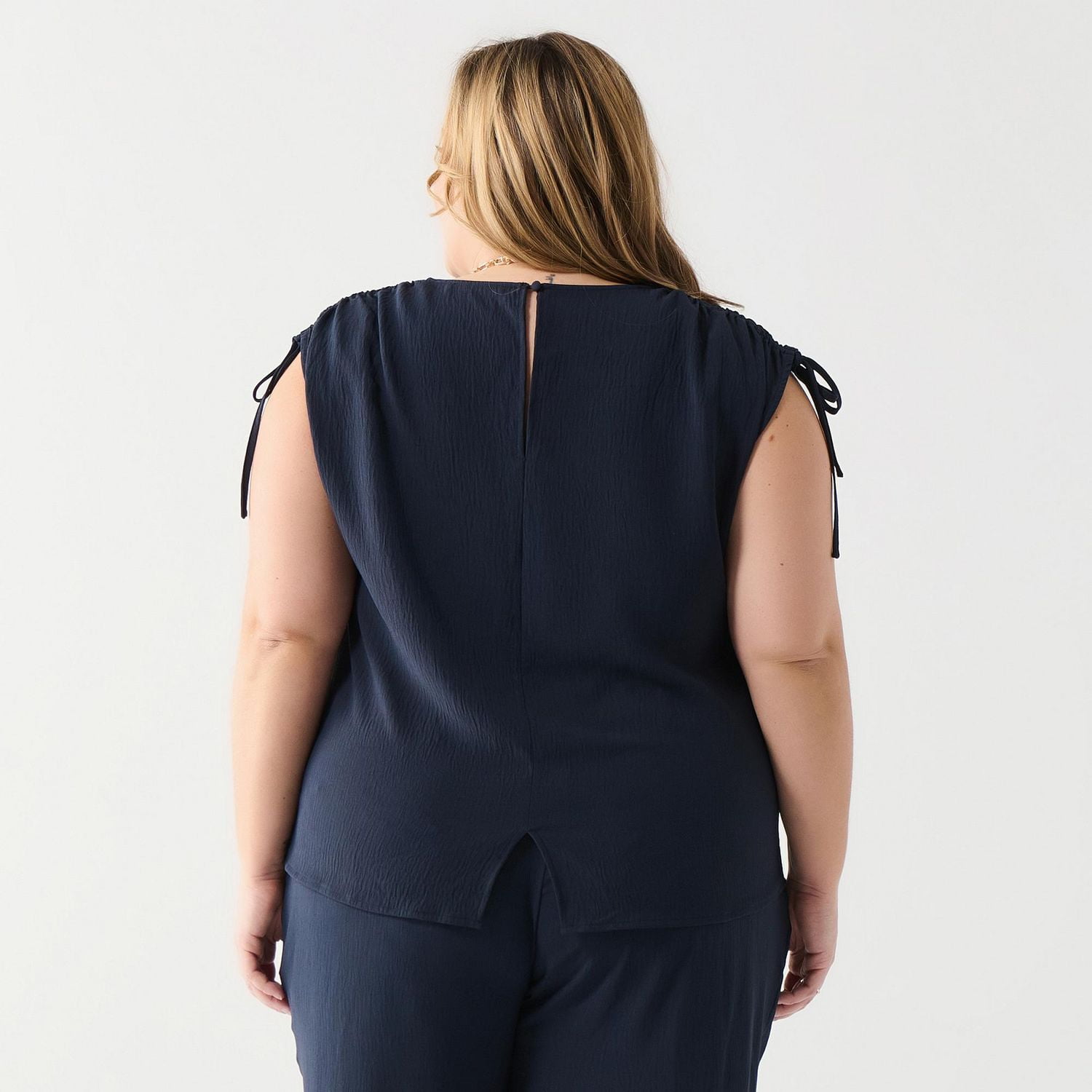 DV Haut ample S/S à cordon de serrage