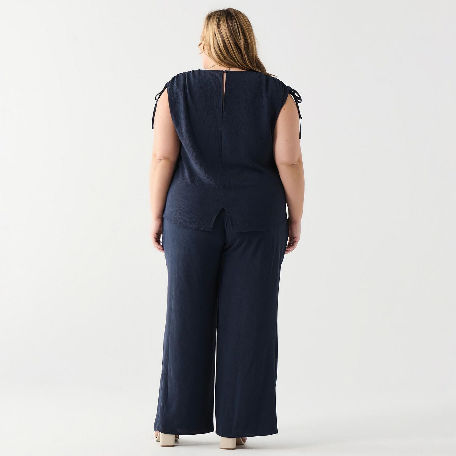 DV Haut ample S/S à cordon de serrage