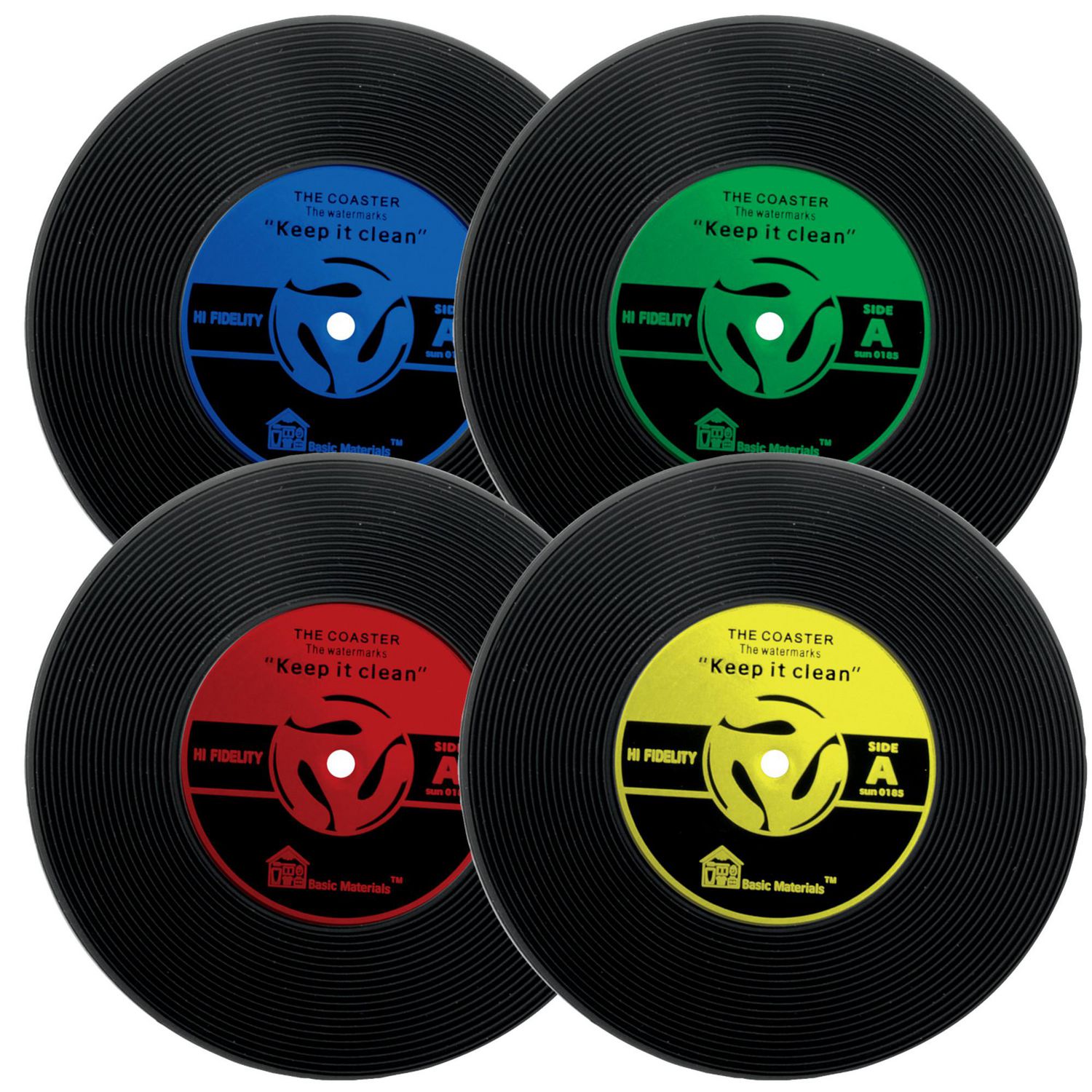 LP Vinyl Coaster Set Pack of 4 Walmart.ca