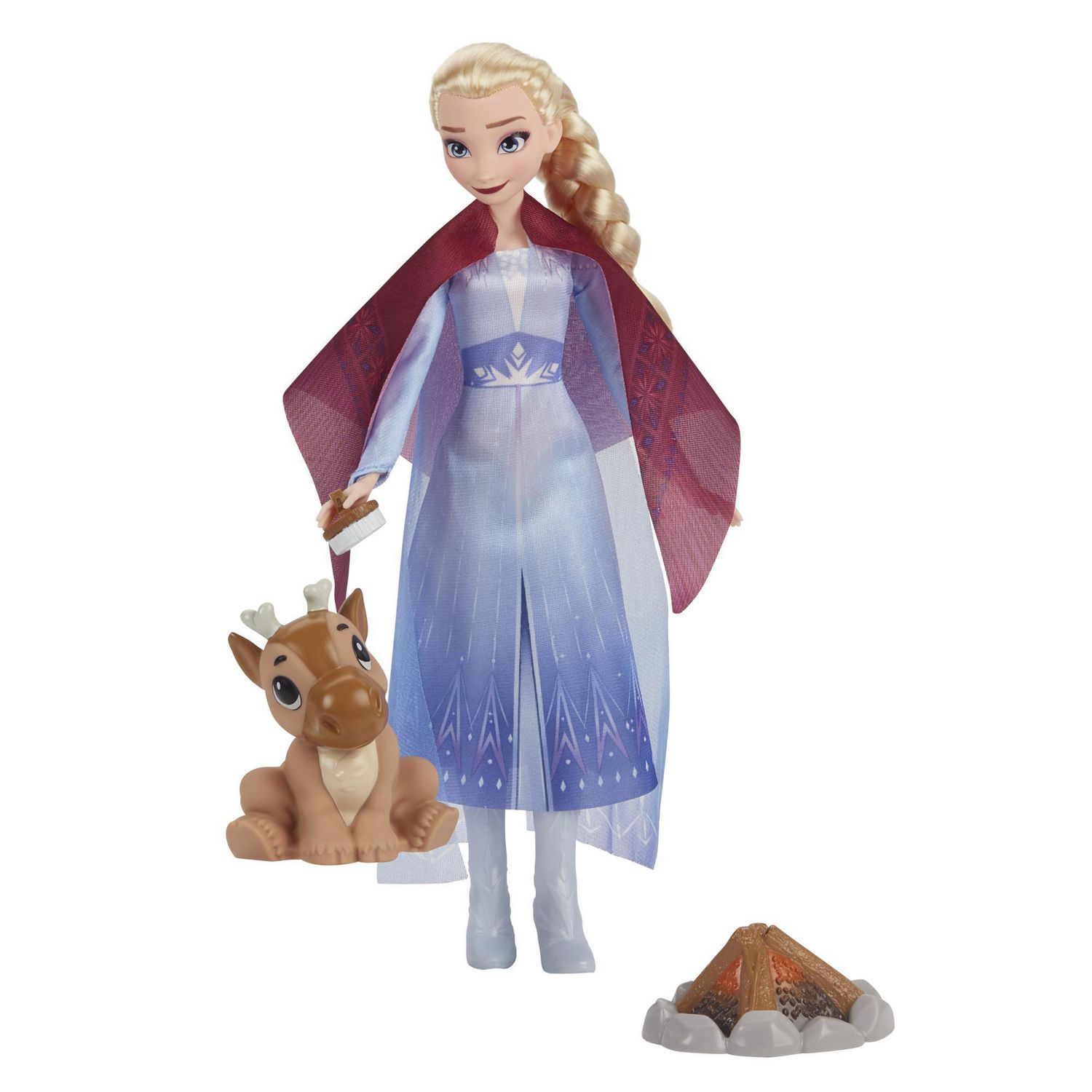 Disney La Reine des Neiges Arendelle Fashions Poupée Elsa avec 2 tenues,  chemise de nuit violette et robe – Jouet pour enfants de 3 ans et plus :  : Jeux et Jouets
