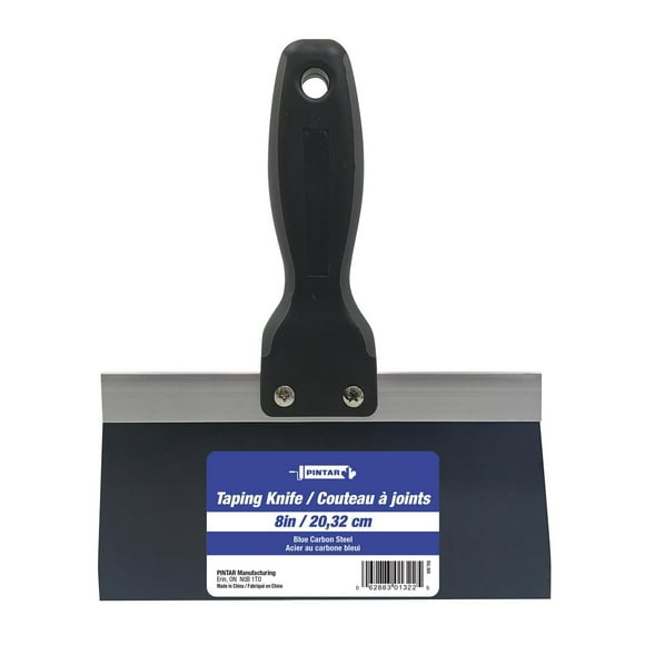 8" Drywall Taping Knife, Blue steel 8" tape knife