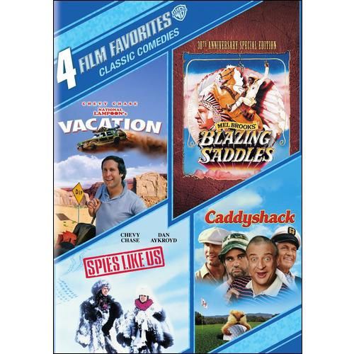 4 Film Favorites Classic Comedies Blazing Saddles / National Lampoon