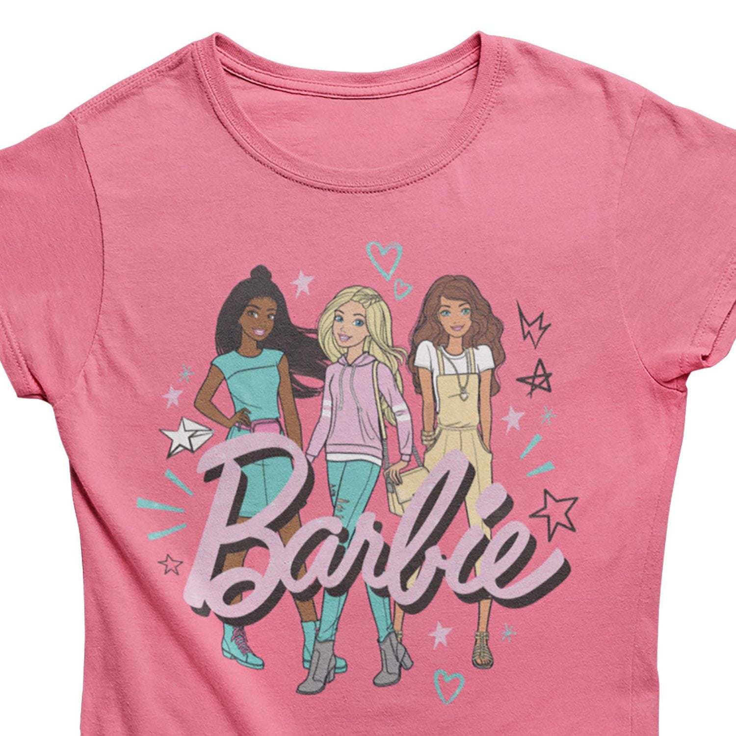 Barbie Toddler Girl's short sleeve tee shirt.