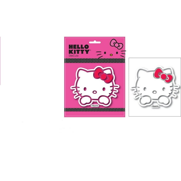 Décalcomanie forme découpée Hello Kitty de Chroma Graphics