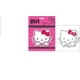 Décalcomanie forme découpée Hello Kitty de Chroma Graphics – image 1 sur 1