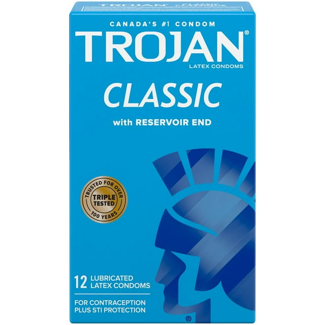 Trojan Classique condoms lubrifiés