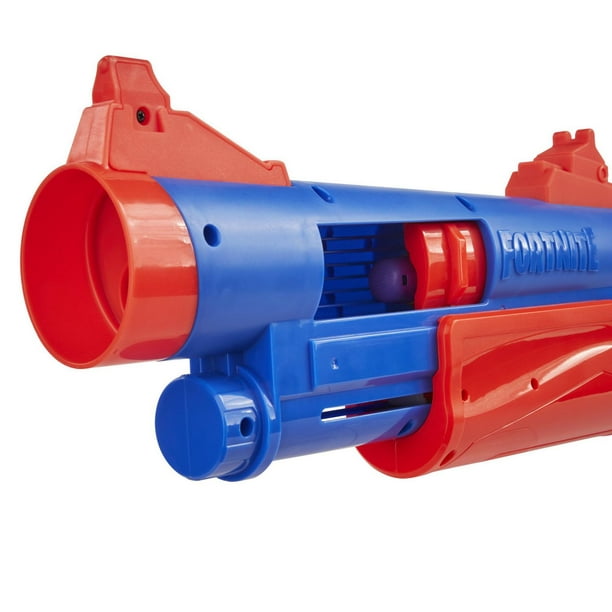 Nerf Fortnite TS Blaster – Pistolet à fléchettes à pompe, 8 fléchettes  officielles Nerf Mega Fortnite, stockage de fléchettes – pour jeunes,  adolescents, adultes : : Jeux et Jouets