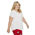 thumbnail image 2 of George Plus Women's Short Sleeve V-Neck Tee, 2 of 6