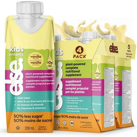 Else Nutrition Kids Complete Nutrition Supplement Ready to Drink - Vanilla