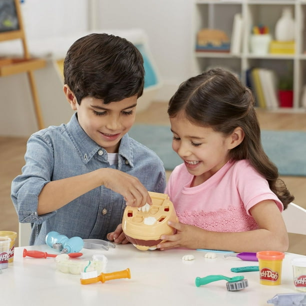 Play-doh cabinet dentaire  activites creatives et manuelles