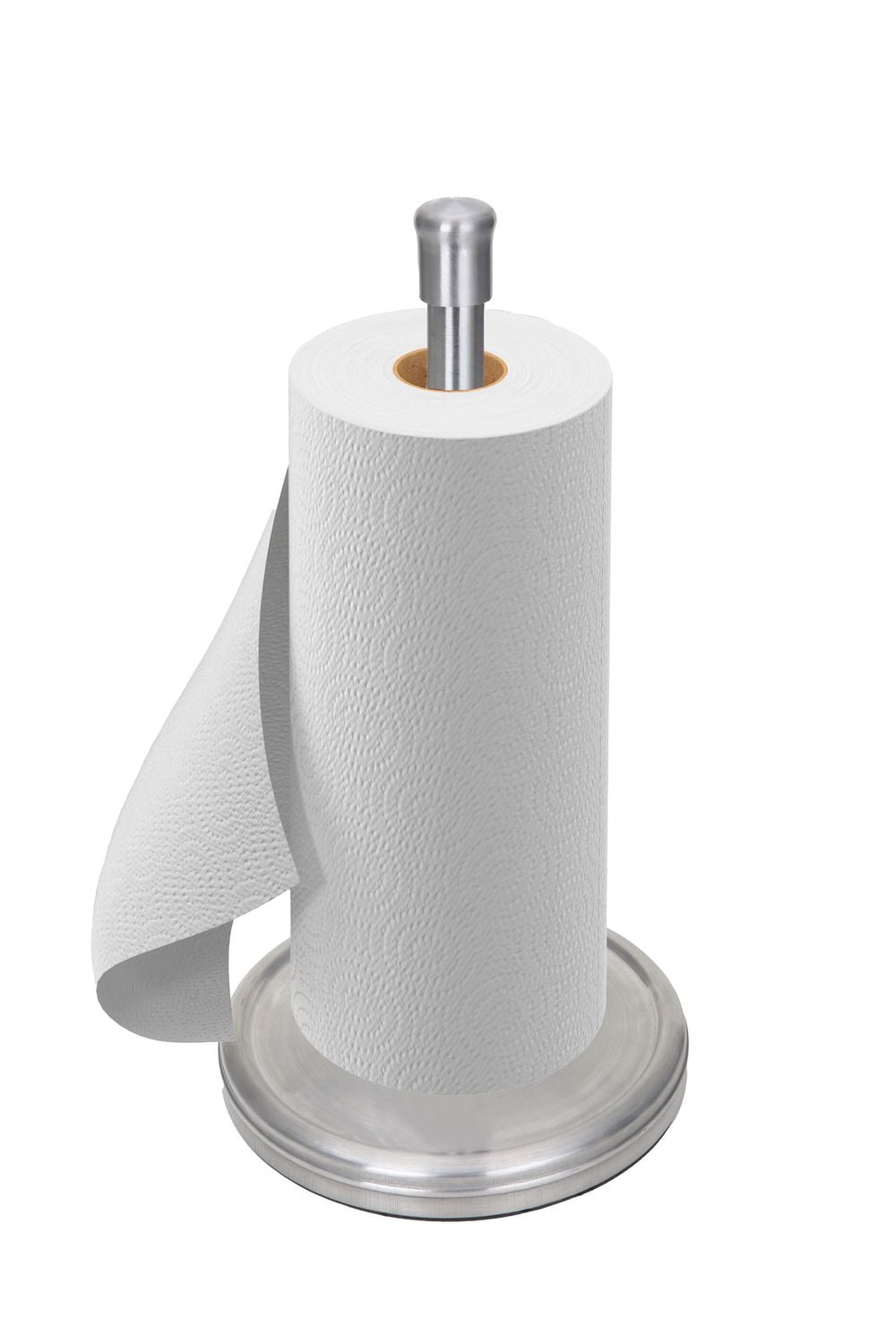 Mainstays Universal Paper Towel Holder 14.4 Stainless Steel Silver Mainstays SS Paper Towel Holder Walmart