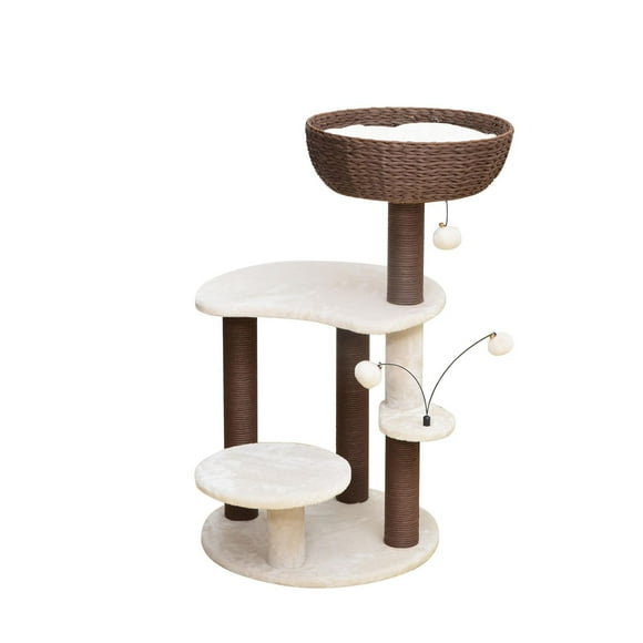 Catry Quartz Handwoven Cat Tree