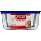 Pyrex® 4-Cup Round Glass Container with Blue Plastic Cover - Walmart.ca