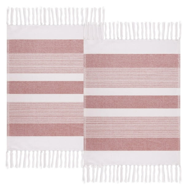 Ensemble De Serviette De Cuisine 15 Po X 25 Po Et Poignée à Four 7 Po X 7 Po Mitaine